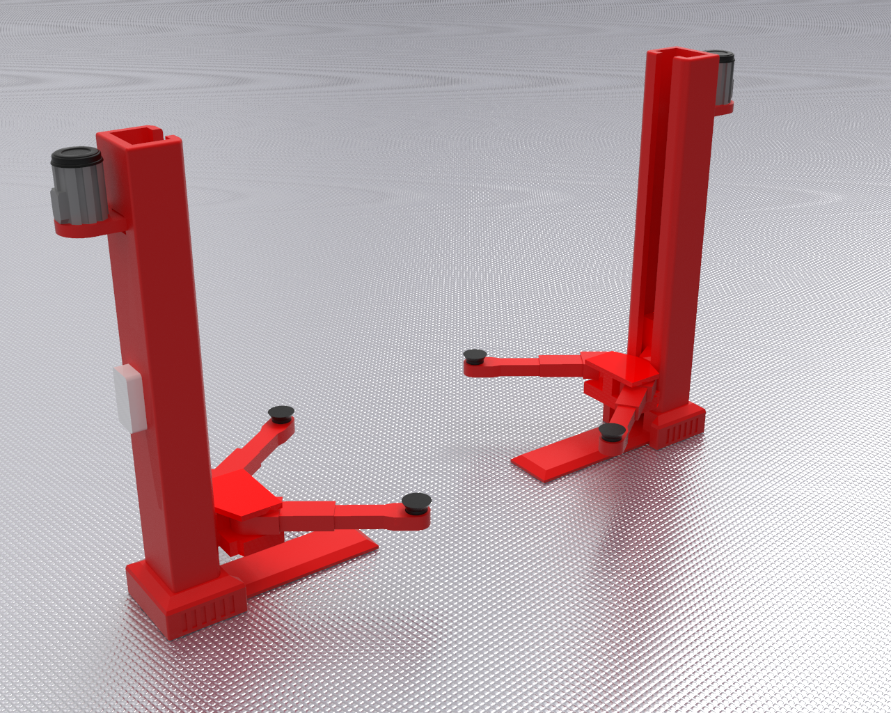 Elevador impreso en 3D