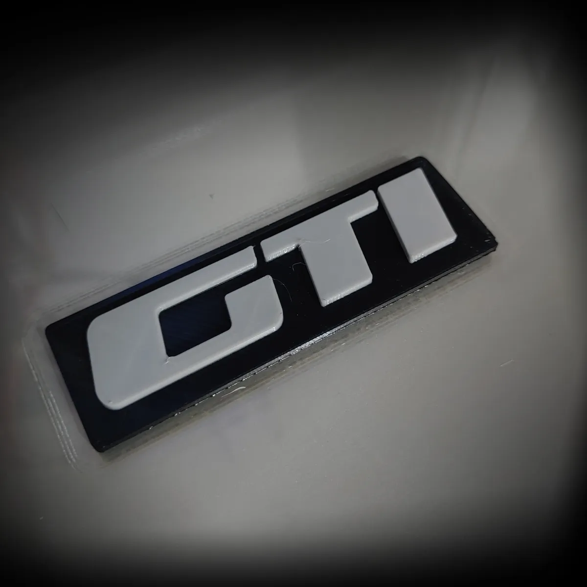 Maqueta de vehículo GTI impresa en 3D