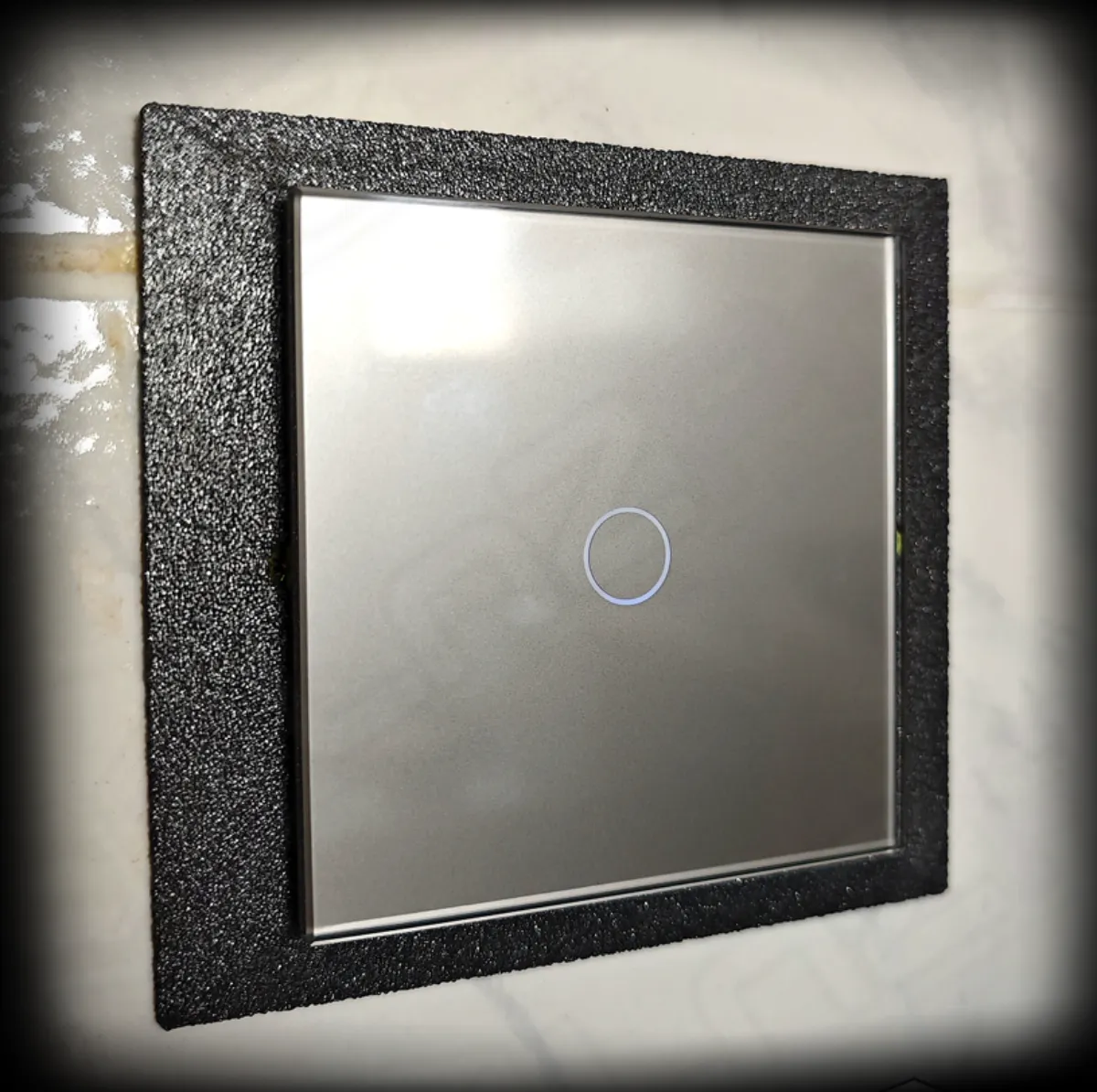 Pieza táctil o pantalla impresa en 3D